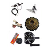 Kit Relação Wg 21 Marchas Bicicleta Completo Catraca 7v Bike