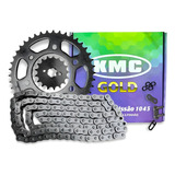 Kit Relação Xtz 150 Crosser Com Retentor Kmc Original
