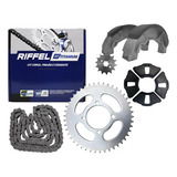 Kit Relação Yamaha Ybr 125 2003 2004 2005 Original Riffel