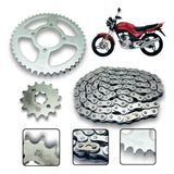 Kit Relação Ybr 125 2003 Até 2009 Coroa 45 Pinhao 14 Inmetro