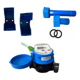 Kit Relógio Agua Hidrômetro Cavalete Medidor 3 4 Dn20 Qn1 5