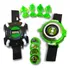 Kit Relógio Ben 10 Omnitrix Lançador De Discos Sons E Luzes
