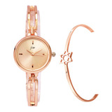 Kit Relogio Fem Pulseira
