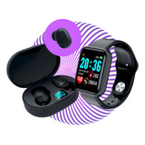 Kit Relogio Inteligente Smartwatch D20 Fone S fio 5 0 Nfe