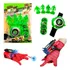 Kit Relógio Lançador Ben10 E Luva Spider Dardos Disco Aliens