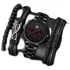 Kit Relógio Luxo Com 4 Pulseiras Top De Linha, Box De Brinde