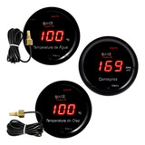 Kit Relogios Temperatura Água Temp Óleo Conta Giros Vm