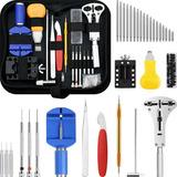 Kit Relojoeiro 151pcs Ferramentas Reparo Conserto Relógios