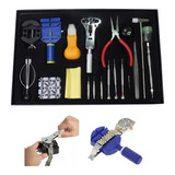 Kit Relojoeiro 20pcs Ferramentas Reparo Conserto Relógios