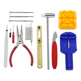 Kit Relojoeiro Ferramentas Para Reparo De Relógio Completo 