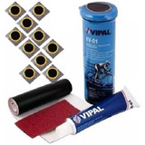 Kit Remendo Bike Pneu Camara De Ar 10 Reparos Estrela Vipal