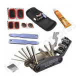 Kit Remendo Bike Pneu Com Bolsa Ferramentas Para Bicicleta
