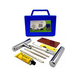 Kit Remendo Ferro Reparo Macarrão Pneu Carro Moto S Câmara