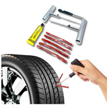 Kit Remendo Ferro Reparo Macarrão Pneu Carro Moto S Câmara