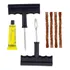 Kit Remendos Macarrão Conserto Reparo De Pneu Furado Carro