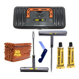 Kit Remendos Metal 30 Reparos   Maleta Macarrão Pneu Carro