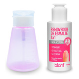 Kit Removedor Sem Acetona 4x1 Blant Porta Acetona 180ml