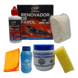 Kit Renovador Farol Automotivo Tira Amarelado Aspecto Fosco