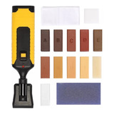 Kit Reparador De Piso Laminado Móveis Armários Madeira Mdf