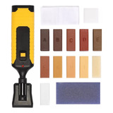 Kit Reparador De Piso Laminado Móveis Armários Madeira Mdf