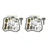 Kit Reparo 2 Carburador Kasinski Comet Mirage 250