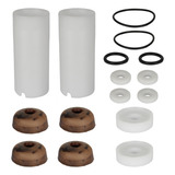 Kit Reparo Bomba Roda D água Zm 44 Cilindro Couro Apoio Sep