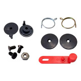 Kit Reparo Botão Viseira Capacete Taurus San Marino Completo
