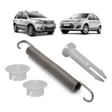Kit Reparo Bucha Mola Pino Pedal Embreagem Fiesta 2002 2014