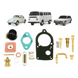 Kit Reparo Carburador+ Kit Gicle Fusca 1600 Simples Gasolina