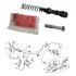 Kit Reparo Cilindro Mestre Embreagem Honda Civic Fit City