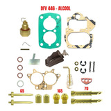 Kit Reparo Dfv 446 Opala Caravan Gasolina Alcool Weber Dodge