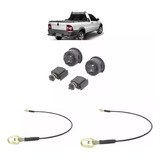 Kit Reparo E Par Cabo Aço Tampa Traseira Strada 2009 2013