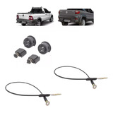Kit Reparo E Par Cabo Aço Tampa Traseira Strada 2014 2020