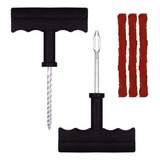 Kit Reparo Ferramenta Macarrão Conserto Furo Pneu S Camara