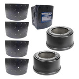 Kit Reparo Freio Patim Lona Tambor Compatível Carreta Randon