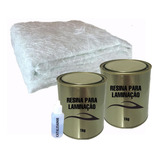 Kit Reparo Manta Fibra De Vidro 1kg De Manta 2kg De Resina