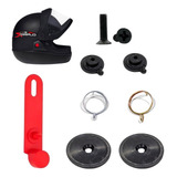 Kit Reparo Mecanismo Capacete San Marino Taurus Botão Trava