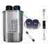 Kit Reparo Microondas Capacitor 0,90uf + Diodo + Fusivel
