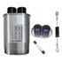 Kit Reparo Microondas Capacitor 0 90uf   Diodo   Fusivel