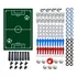 Kit Reparo P  Mesa Pebolim Passante 9 16 Acessórios Mesa De Pebolim Verde