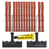 Kit Reparo Pneu Remendo Profissional Carro Moto 10 Reparos