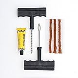 Kit Reparo Pneu Sem Câmara Carro Moto Remendo Emergência