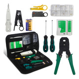 Kit Reparo Rede Internet Rj45 Manutenção 10x1 Profissional