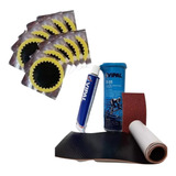 Kit Reparo Selante Vipal P Camara Ar Bicicleta 20 Remendos