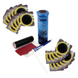 Kit Reparo Selante Vipal P Camara Ar Bicicleta 20 Remendos