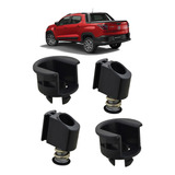Kit Reparo Tampa Traseira Caçamba Strada 2008 A 2020 4 Peças