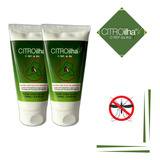 Kit Repelente Natural Citroilha Melhor Da Ilh 2 Creme 160g