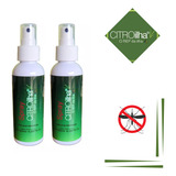 Kit Repelente Natural Citroilha Melhor Ilha 2 Spray De 120ml