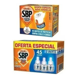 Kit Repelente Sbp Com 1 Aparelho E 4 Refis 45 Noites De 35ml