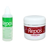 Kit Repos Ureia Hidratante 120g Amolecedor Cuticulas 120ml